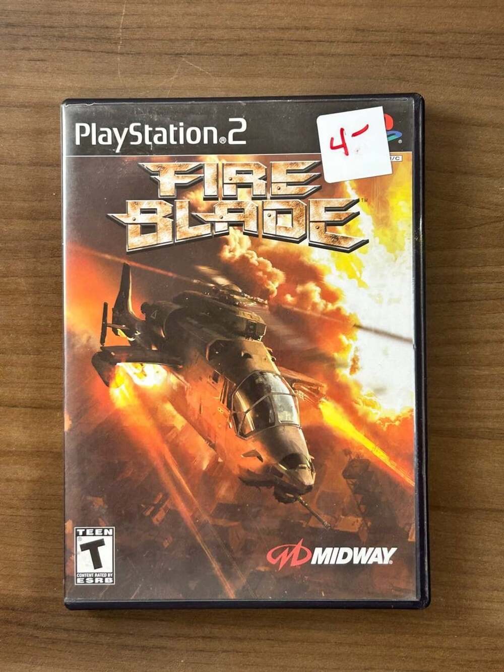 FireBlade PS2 PlayStation 2 2002 CIB Complete Manual Disc Case Midway